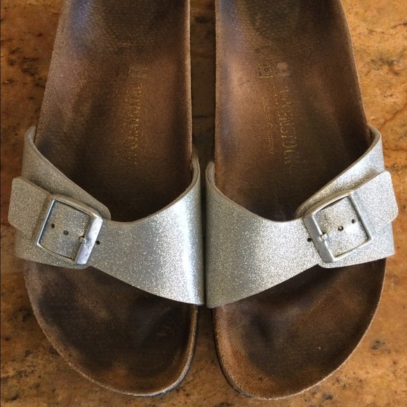 Birkenstock Madrid Silver Sparkle - Picture 3 of 11